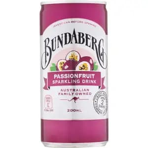 Passion Fruit Sparkling Can - Bundaberg