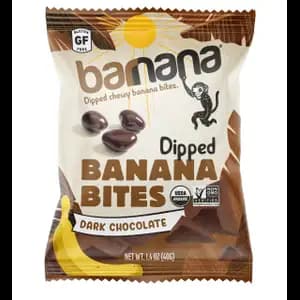 Dipped Banana Bite Dark Chocolate - Barnana