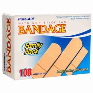 Family Pack Bandage Assorted Size - Pure-Aid
