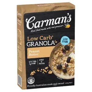 Low Carb Granola Peanut Butter - Carman's - Carman's