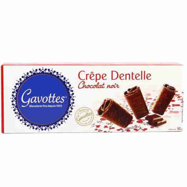 Dark Chocolate Crêpes - Gavottes