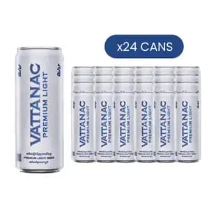 Vattanac Beer Premium Light Cans - Vattanac