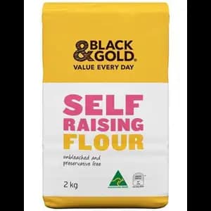 Self Raising Flour - Black & Gold