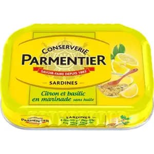 Sardines Lemon & Basil Marinade - Parmentier
