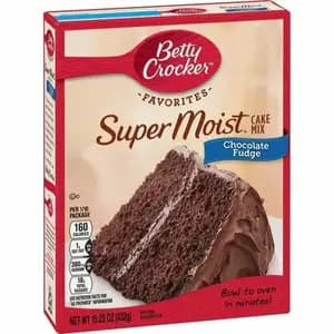 Super Moist Chocolate Fudge Cake Mix - Betty Crocker