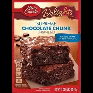 Supreme Chocolate Chunk Delight Brownie Mix - Betty Crocker
