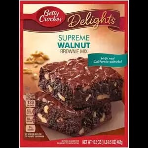 Supreme Walnut Delight Brownie Mix - Betty Crocker