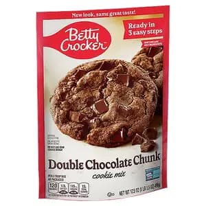 Double Chocolate Chunk Cookie Mix - Betty Crocker