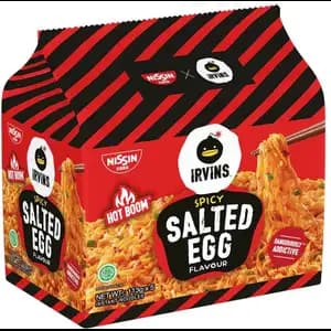 Spicy Noodle Salted Egg Flavored - Irvins