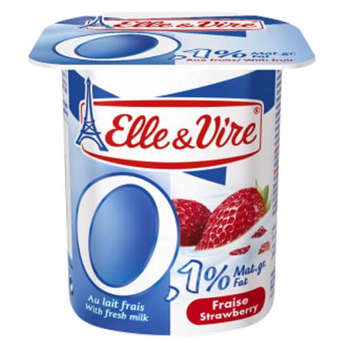 Strawberry Yogurt with Fresh Milk 0.1% Fat