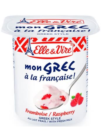 Raspberry Greek Yogurt