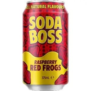 Raspberry Red Frogs - Soda Boss