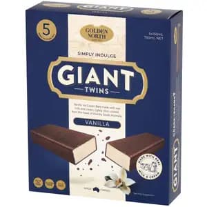 Giant Twins Vanilla Ice Cream - Golden North