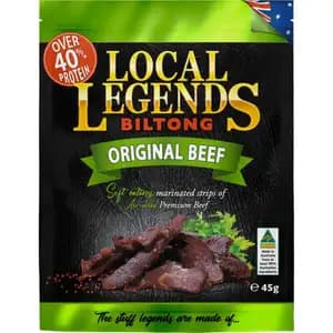 Biltong Original Beef Jerky - Local Legends 