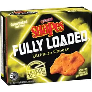 Shapes Fully Loaded Flame Ultimate Cheese - Arnott's - Arnott's