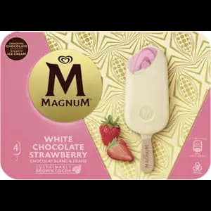 White Chocolate Strawberry - Magnum