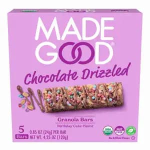 Granola Bars Chocolate Drizzeled - Made Good