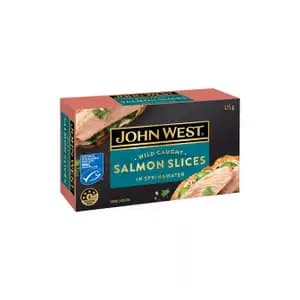 John West Salmon Slices In Springwater - John West