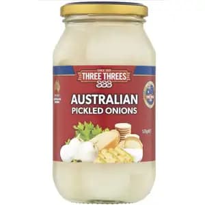 Australian Pickled Onions - Three Threes