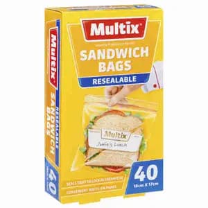 Sandwich Bags Resealable - Multix