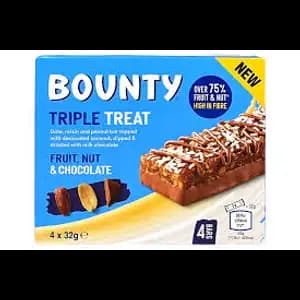 Triple Treat Fruit, Nut & Chocolate Bar - Bounty