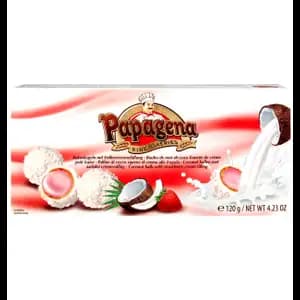 Wafer Balls Coconut & Strawberry Flavor - Papagena