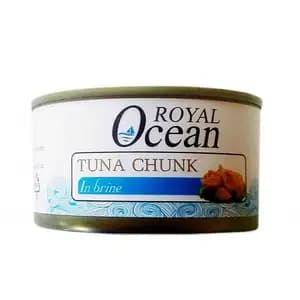 Tuna Chunk In Brine - Royal Ocean