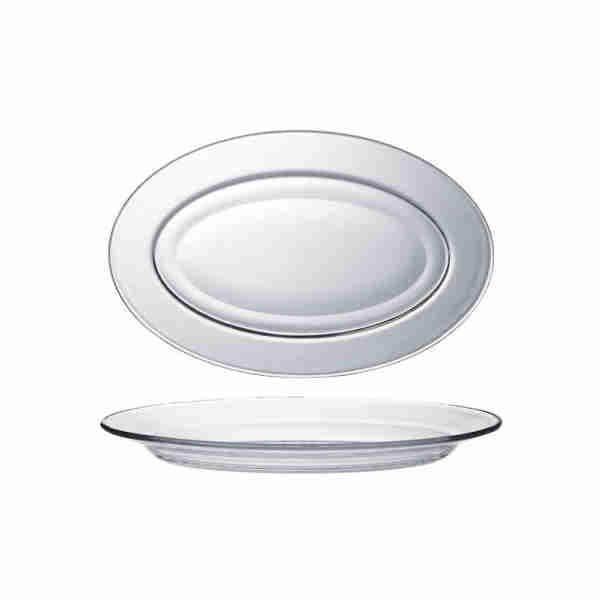 Oval Plate Glass - Lys