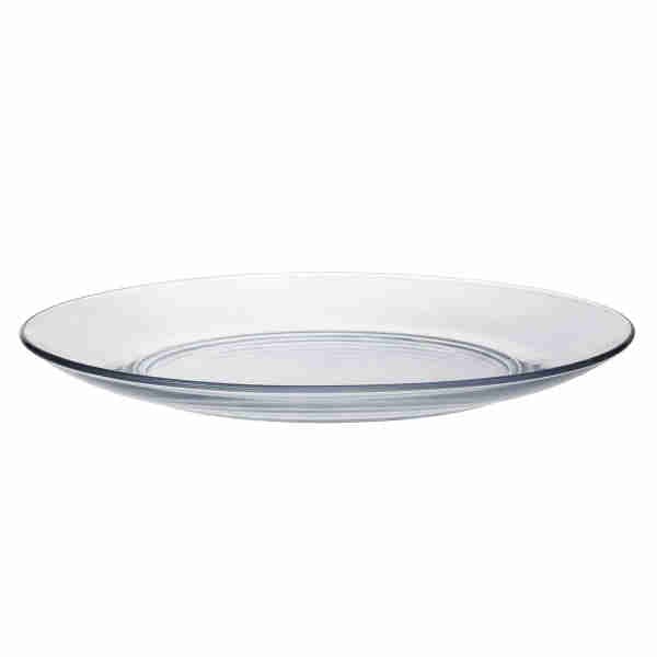 Lys Dessert Plate Glass