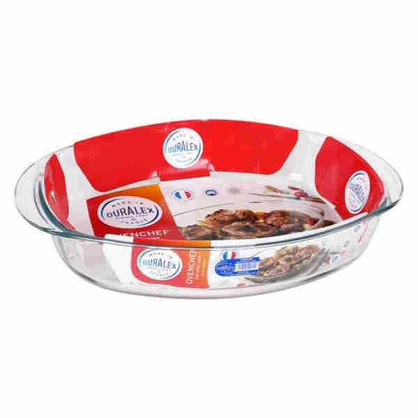 Ovenchef Oval Plate Roaster Glass