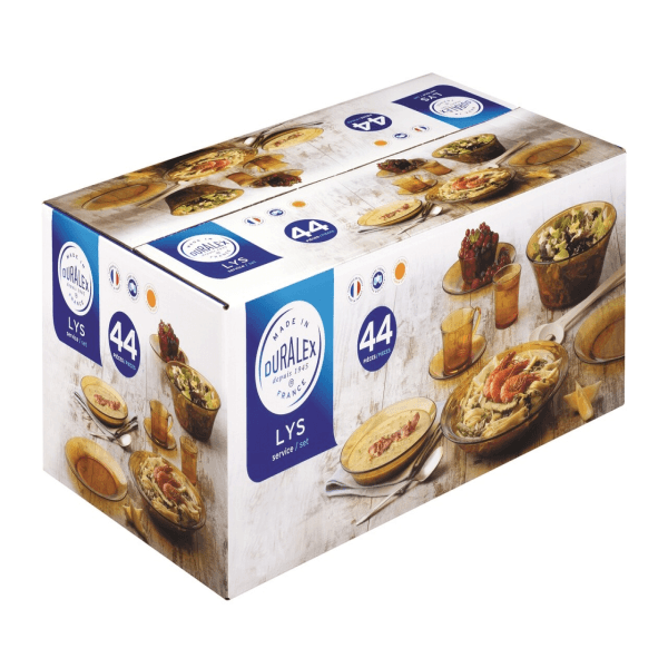 Lys Vermeil Cérole Sevice 44pcs - Duralex
