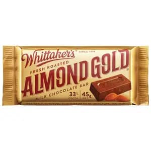 Fresh Roasted Almond Gold Chocolate Bar - Whittakers