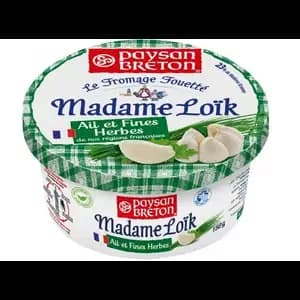 Fresh Garlic & Herbs Whipped Cheese - Paysan Breton