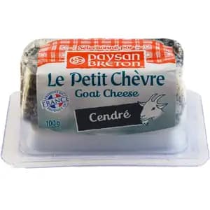 Ash-Coated Goat Cheese - Paysan Breton