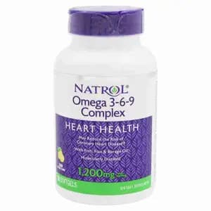 Omega 3-6-9 Complex Health Earth 1200mg - Natrol