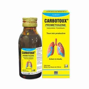 Carbotoux Carbocisteine/Promethazine Child and Adult Syrup - Ucare Pharmacy