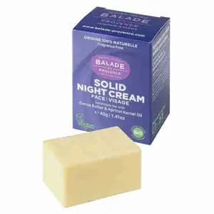 Solid Night Cream with Cocoa Butter & Apricot Kernel Oil - Balade en Provence - Balade en Provence