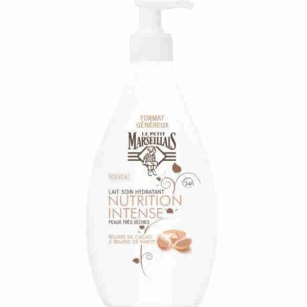 Moisturizing Body Milk, Intense Nutrition, with Cocoa Butter and Shea Butter