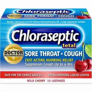 Sore Throat Cough Wild Cherry - Cloraseptic