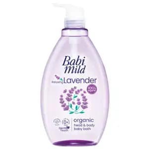 Organic Head & Body Baby Bath Relaxing Lavender - Babi Mild