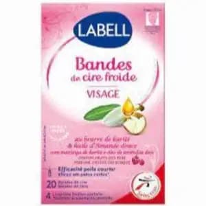 Face Cold Wax Strips - Labell