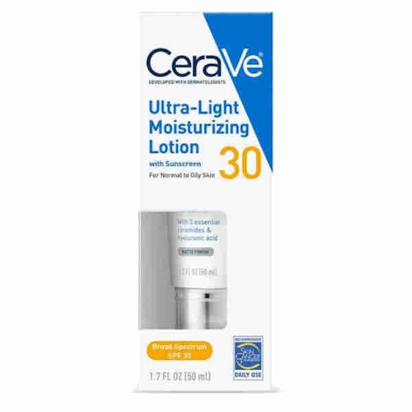 Ultra Light Moisturizing Lotion with Sunscreen SPF30