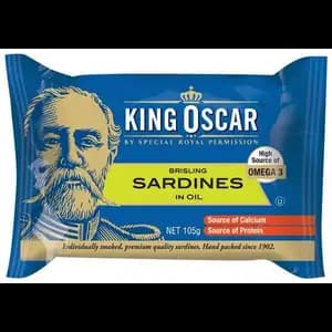 Brisling Sardines in Oil - King Oscar