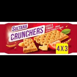 Crunchers Cheese & Tomato - Sultana