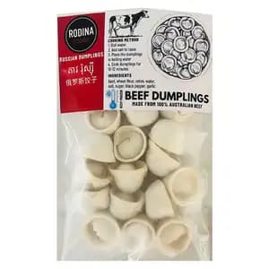 Beef Dumplings - Rodina Foods