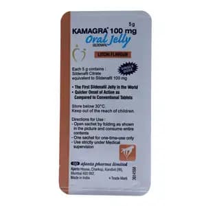 Oral Jelly 100mg Litch Flavour - Kamagra