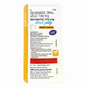 Oral Jelly 100mg Mango Flavour - Kamagra
