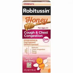 Children's Cough & Chest Congestion Honey Flavor - Robitussin - Ucare Pharmacy