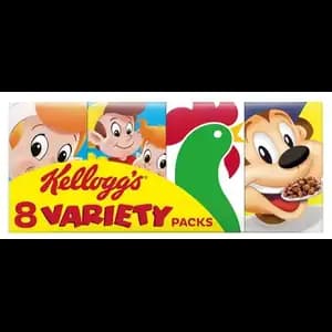 8 Variety Cereal Packs - Kellogg's