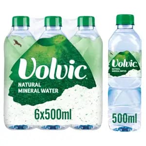 Natural Mineral Water 50cl Pack X6 - Volvic